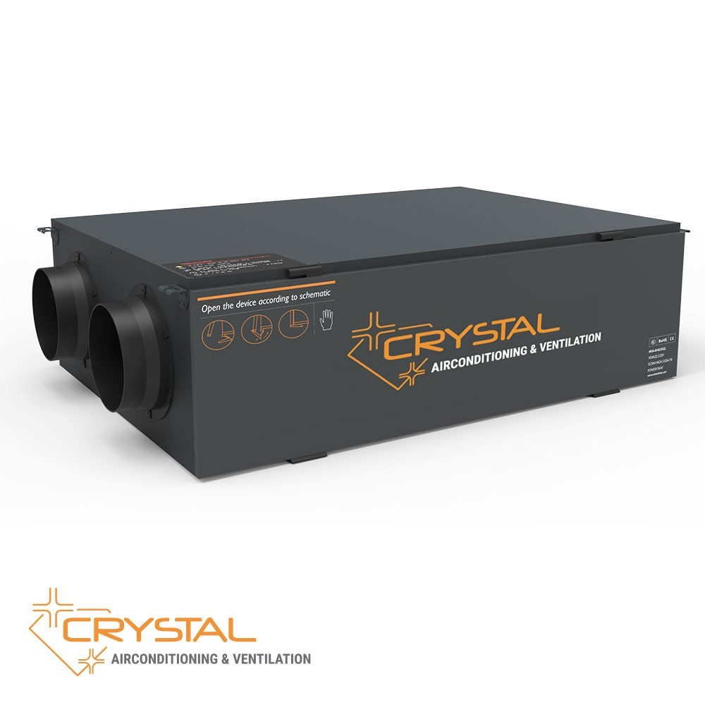 Рекуператор с японски топлообменник Crystal ECO 2000