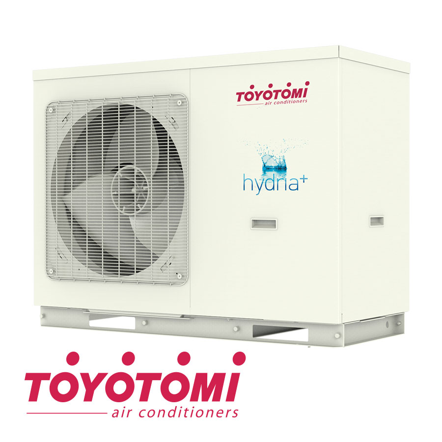 Инверторна термопомпа въздух-вода TOYOTOMI hydria+ THMUSG416/3R32, моноблок