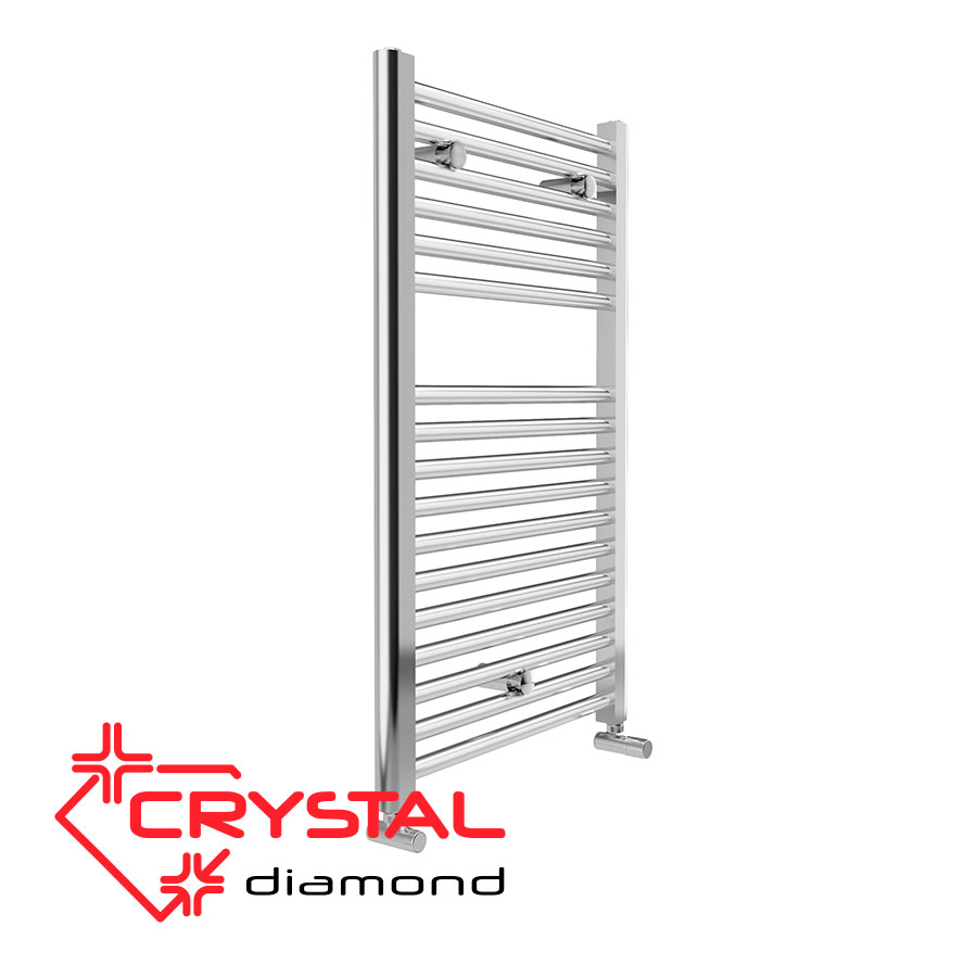 Водна лира за баня Crystal DIAMOND STRAIGHT CHROME 291 W, 803x500 mm