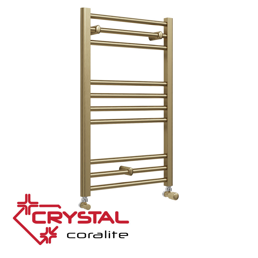 Водна лира за баня CORALITE STRAIGHT SB-Brass 249 W, 800×500 mm