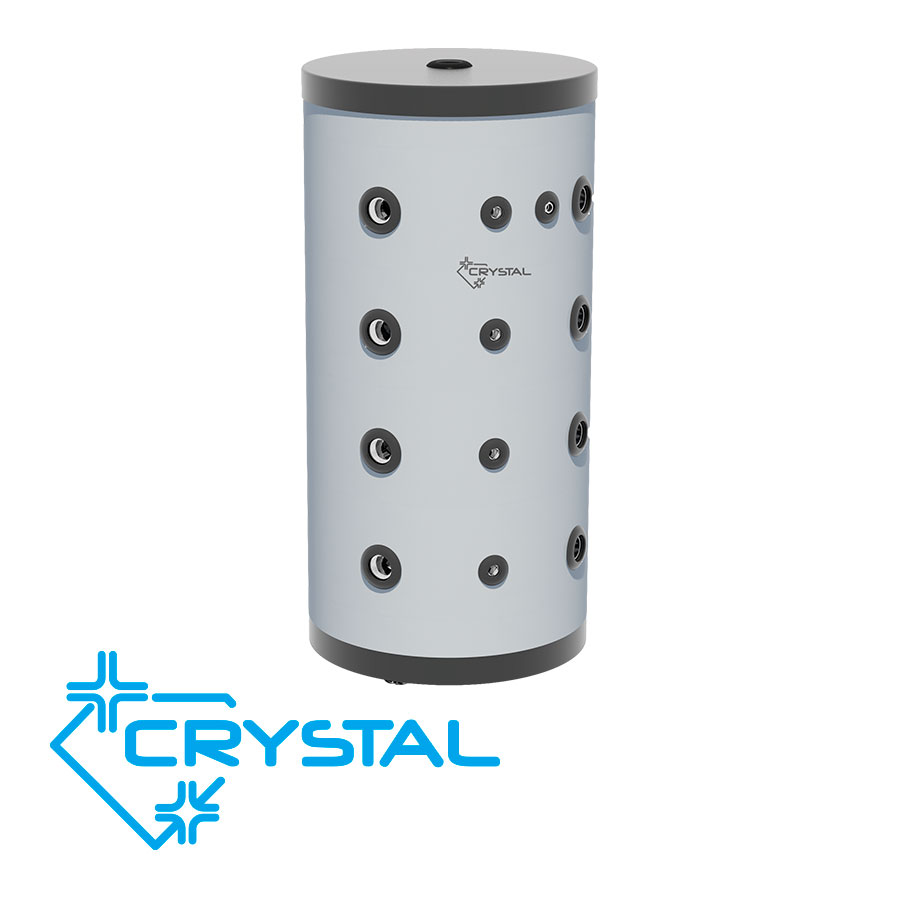 Емайлиран буферен съд Crystal 500 литра