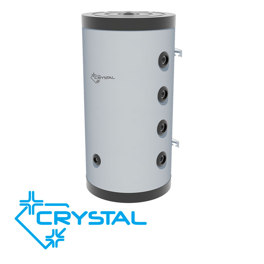Емайлиран буферен съд Crystal 80 литра