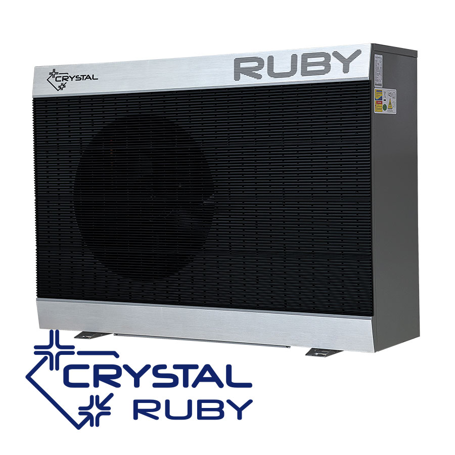 Инверторна термопомпа Crystal RUBY R290 12M-HB (ErP), хидро сплит