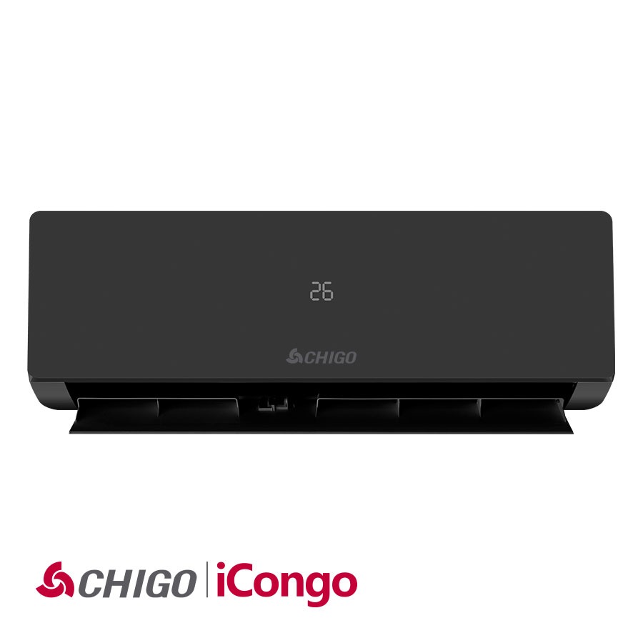 Инверторен климатик CHIGO GLORIA, 24 000 btu, WI-FI, A+++, черен