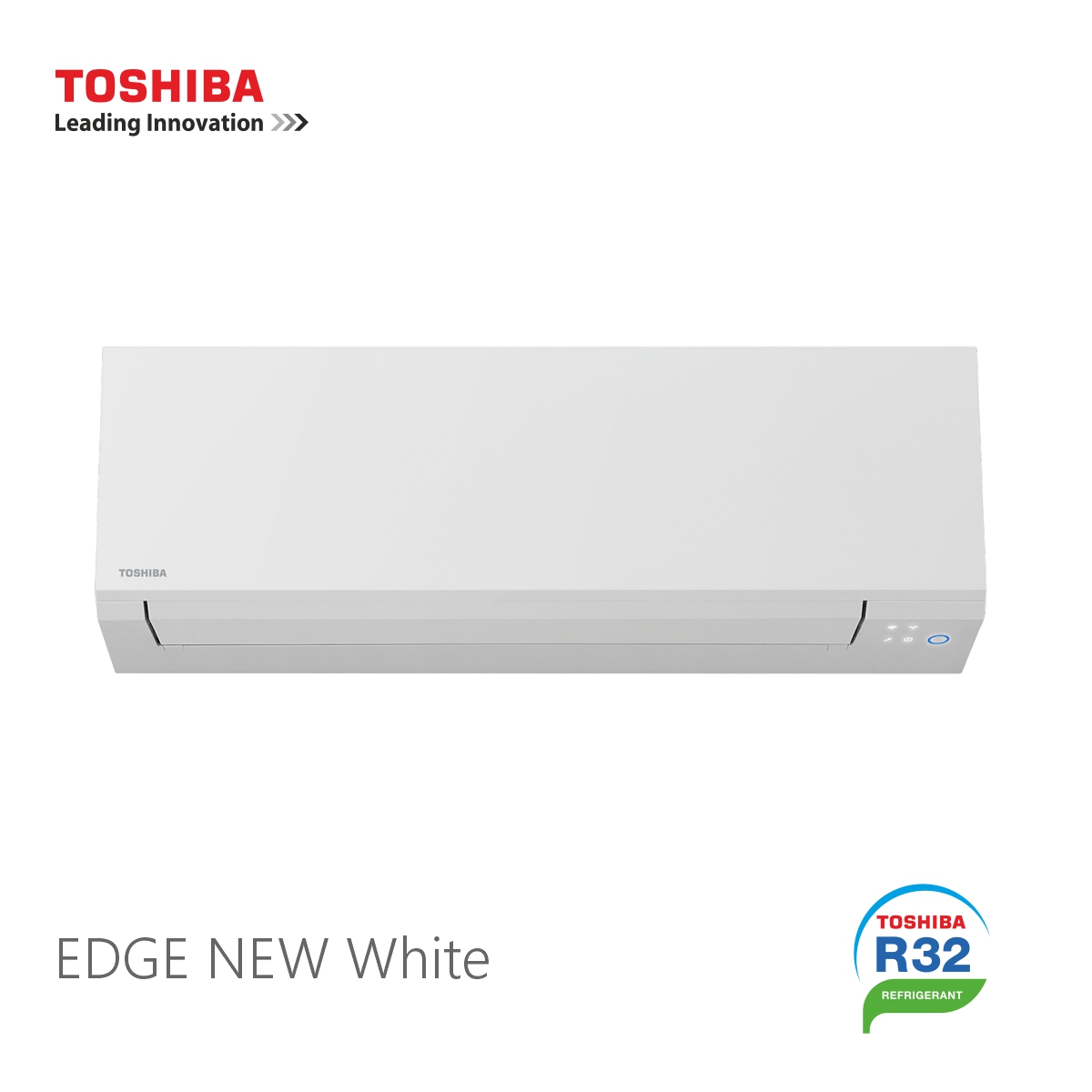 Toshiba, вътрешно тяло на инверторен климатик New Edge White 13000 BTU Wi Fi (мултисплит)
