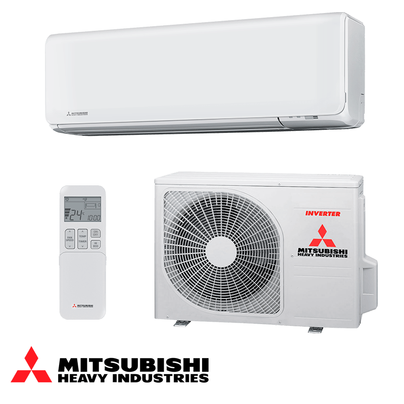 Инверторен климатик Mitsubishi Heavy Industries SRK 20 ZT-WF + SRC 20 ZT-W - бял